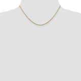 14k 1.45mm D/C Cable Chain