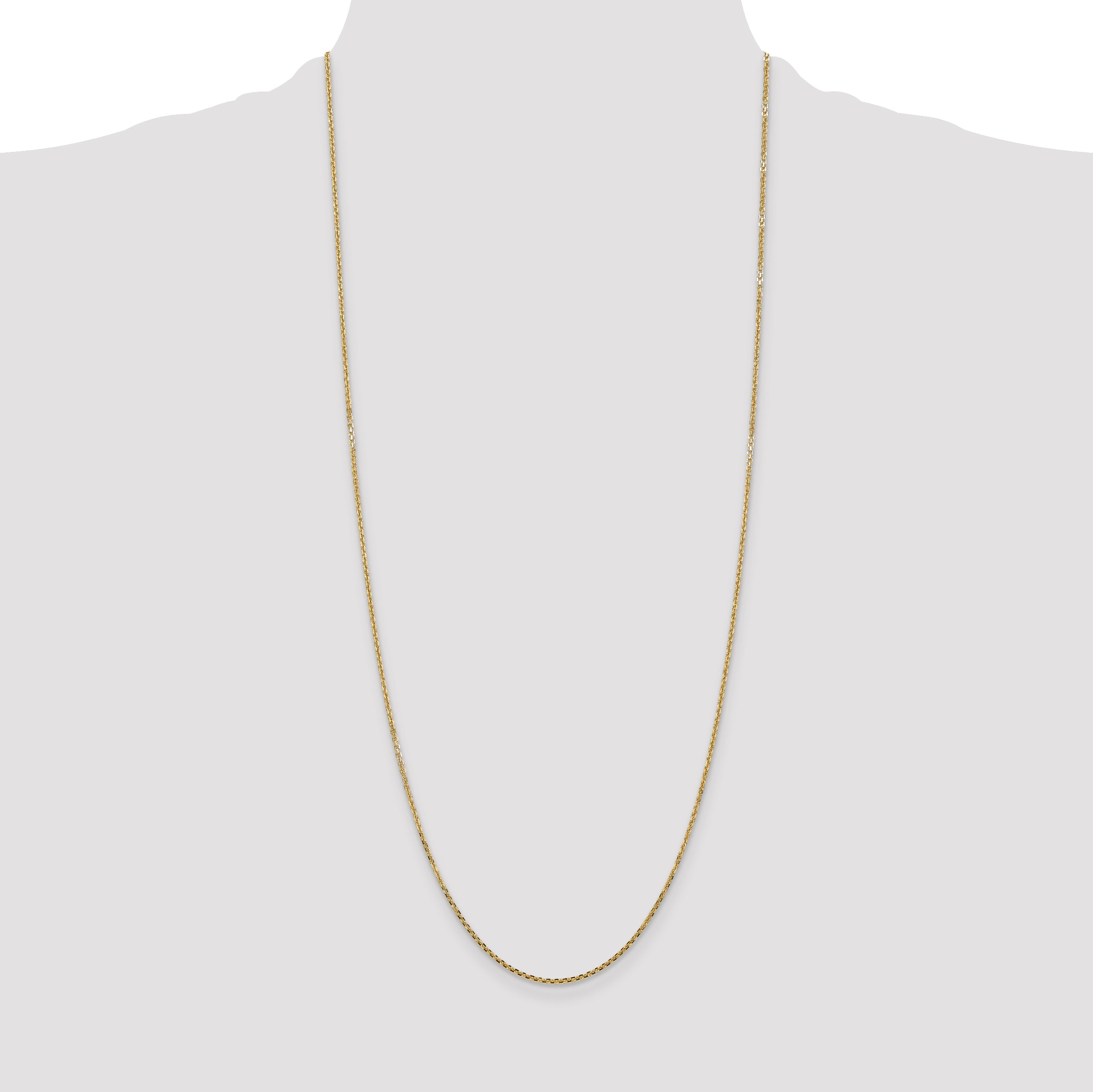 14k 1.45mm D/C Cable Chain