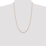 14k 1.45mm D/C Cable Chain