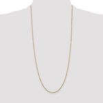 14k 1.45mm D/C Cable Chain