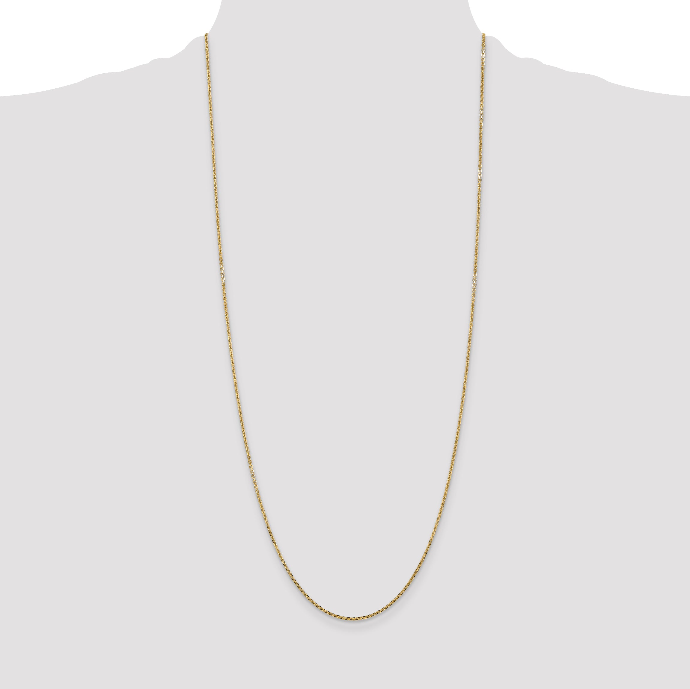 14k 1.45mm D/C Cable Chain