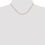 14k 1.65mm D/C Cable Chain