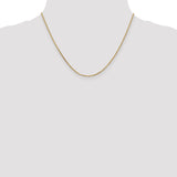14k 1.65mm D/C Cable Chain
