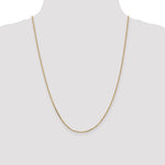 14k 1.65mm D/C Cable Chain