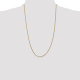 14k 1.65mm D/C Cable Chain