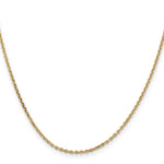 14k 1.65mm D/C Cable Chain