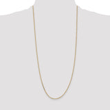 14k 1.65mm D/C Cable Chain