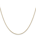 14k .85mm D/C Spiga with Lobster Clasp Chain