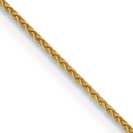 14k .85mm D/C Spiga with Spring Ring Clasp Chain