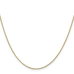 14k .85mm D/C Spiga with Spring Ring Clasp Chain