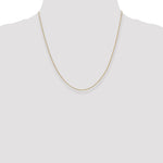 14k .85mm D/C Spiga with Spring Ring Clasp Chain