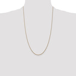 14k 1.05mm D/C Spiga with Lobster Clasp Chain