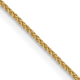 14k .85mm Spiga Chain