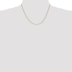 14k .85mm Spiga Chain