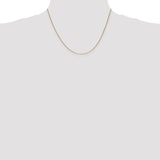 14k .85mm Spiga Chain