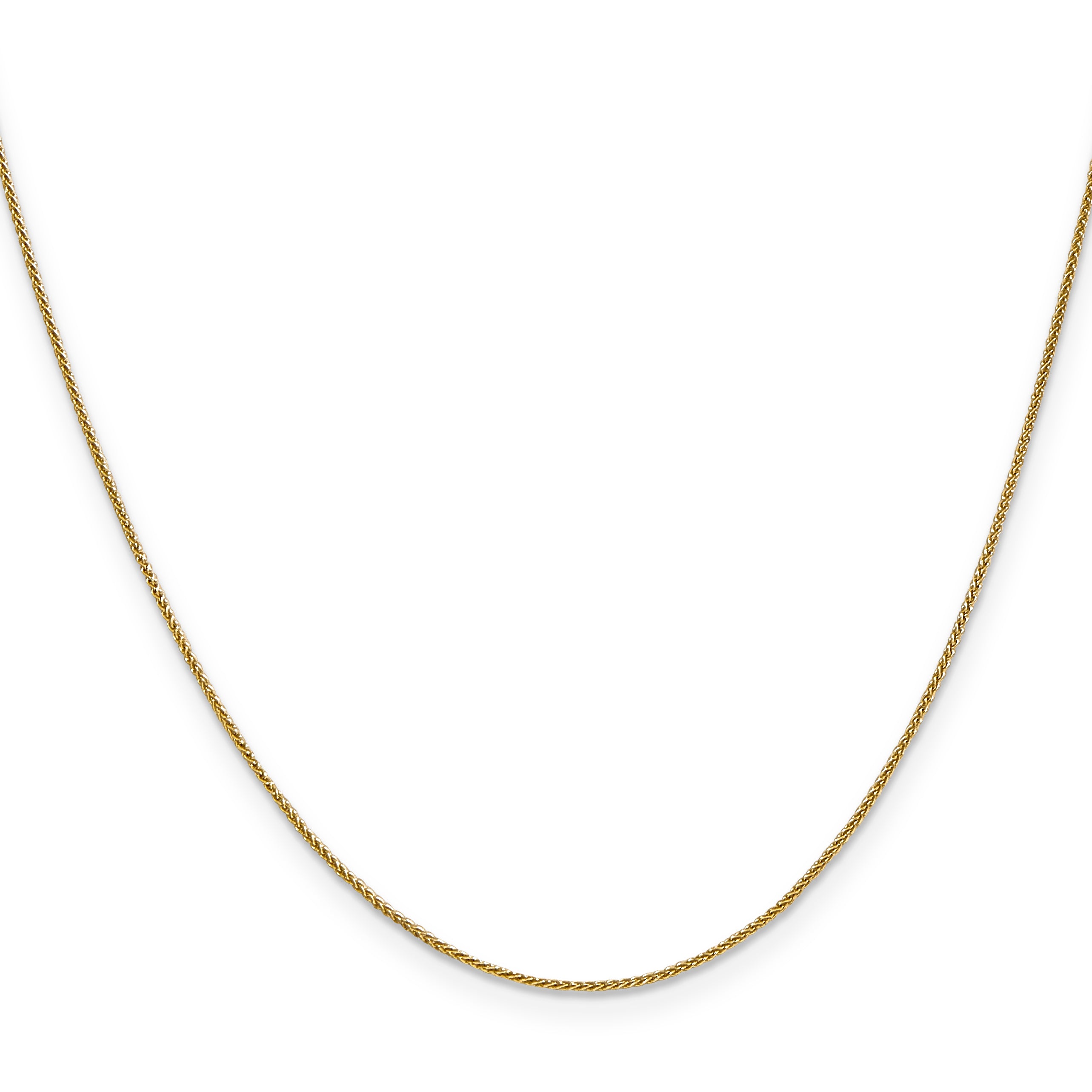 14k .85mm Spiga Chain