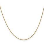 14k .85mm Spiga Chain
