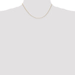 14k 1mm Singapore Chain