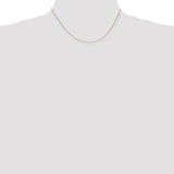 14k 1mm Singapore Chain