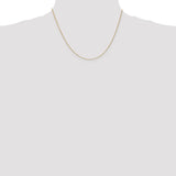 14k 1mm Singapore Chain