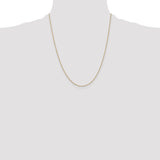 14k 1mm Singapore Chain