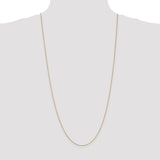 14k 1mm Singapore Chain