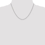 14k WG 1.1mm Baby Rope Chain