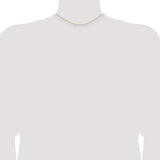 14k 1.1mm Baby Rope Chain