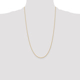 14k 1.1mm Baby Rope Chain