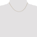 14k .9mm Cable with Lobster Clasp Chain