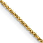 14k .9mm Cable with Lobster Clasp Chain