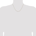 14k .5mm Box with Lobster Clasp Chain