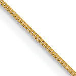 14k .5mm Box with Lobster Clasp Chain
