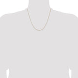 14k .5mm Box with Lobster Clasp Chain