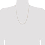 14k .5mm Box with Lobster Clasp Chain