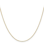 14k .65mm D/C Round Open Link Cable Chain