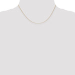 14k .65mm D/C Round Open Link Cable Chain