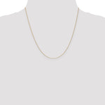14k .65mm D/C Round Open Link Cable Chain