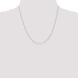 14k .65mm D/C Round Open Link Cable Chain