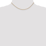 14k 1.25mm Spiga Chain