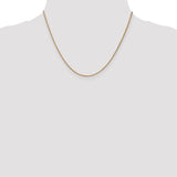 14k 1.25mm Spiga Chain