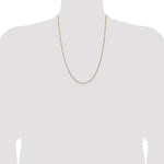 14k 1.25mm Spiga Chain