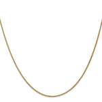 14k 1.25mm Spiga Chain