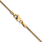 14k 1.25mm Spiga Chain