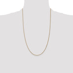 14k 1.25mm Spiga Chain
