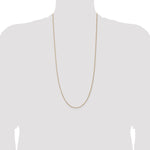 14k 1.25mm Spiga Chain