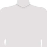 14k 1.2mm Cable Chain