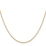 14k 1.2mm Cable Chain