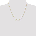 14k 1.2mm Cable Chain