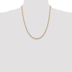 14k 3.2mm Round Open Link Cable Chain